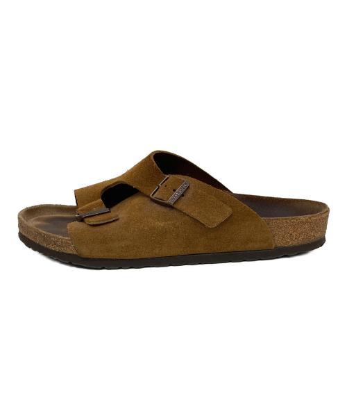 BIRKENSTOCK（ビルケンシュトック）BIRKENSTOCK (ビルケンシュトック) チューリッヒサンダル ブラウン サイズ:27の古着・服飾アイテム