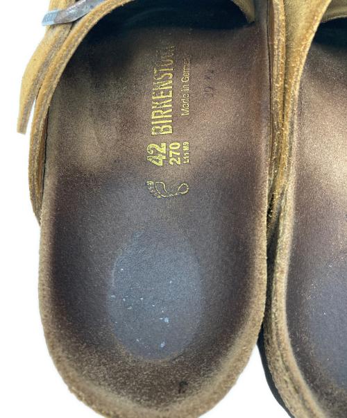 BIRKENSTOCK（ビルケンシュトック）BIRKENSTOCK (ビルケンシュトック) チューリッヒサンダル ブラウン サイズ:27の古着・服飾アイテム