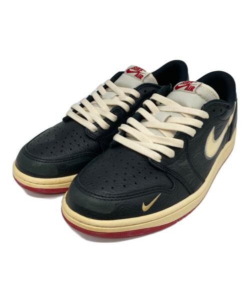 NIKE（ナイキ）NIKE (ナイキ) NIGEL SYLVESTER (ナイジェル シルベスター) AIR JORDAN 1 RETRO LW OG ブラック サイズ:28 未使用品の古着・服飾アイテム