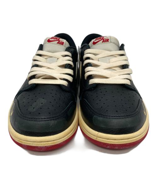 NIKE（ナイキ）NIKE (ナイキ) NIGEL SYLVESTER (ナイジェル シルベスター) AIR JORDAN 1 RETRO LW OG ブラック サイズ:28 未使用品の古着・服飾アイテム
