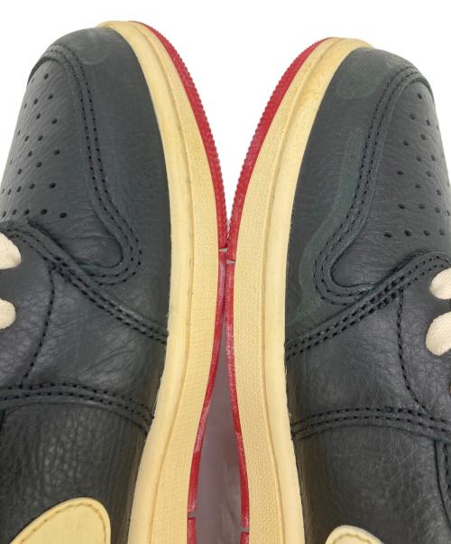 NIKE（ナイキ）NIKE (ナイキ) NIGEL SYLVESTER (ナイジェル シルベスター) AIR JORDAN 1 RETRO LW OG ブラック サイズ:28 未使用品の古着・服飾アイテム