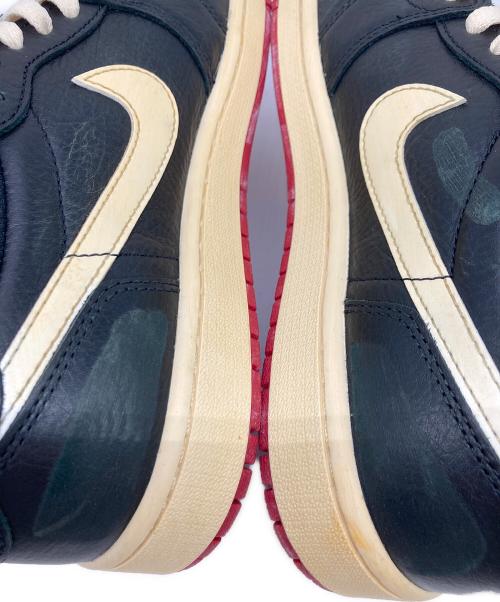 NIKE（ナイキ）NIKE (ナイキ) NIGEL SYLVESTER (ナイジェル シルベスター) AIR JORDAN 1 RETRO LW OG ブラック サイズ:28 未使用品の古着・服飾アイテム