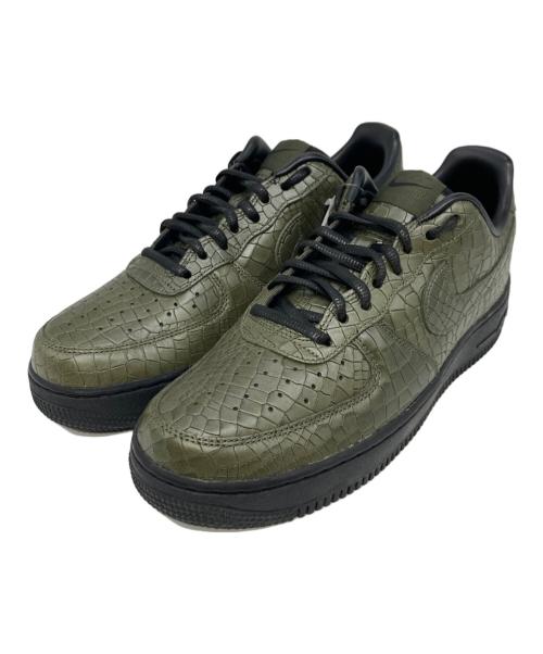 NIKE（ナイキ）NIKE (ナイキ) AIR FORCE 1 '07 PRM オリーブ サイズ:27.5 未使用品の古着・服飾アイテム