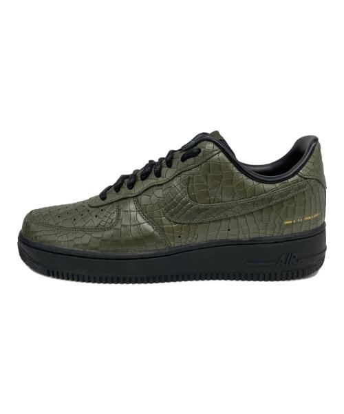 NIKE（ナイキ）NIKE (ナイキ) AIR FORCE 1 '07 PRM オリーブ サイズ:27.5 未使用品の古着・服飾アイテム