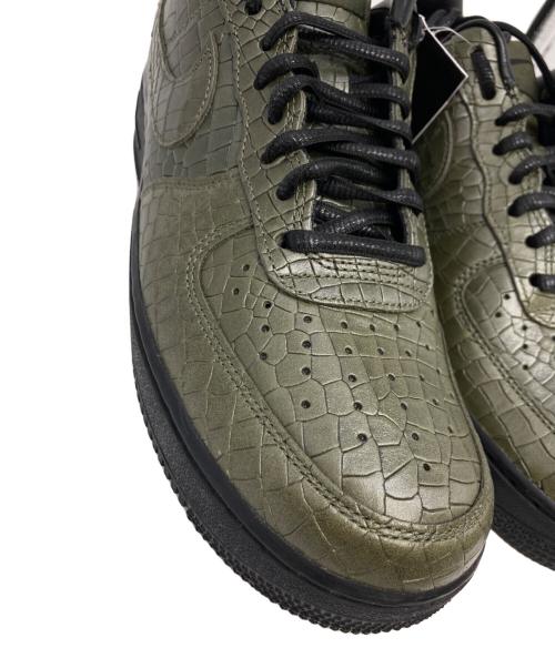 NIKE（ナイキ）NIKE (ナイキ) AIR FORCE 1 '07 PRM オリーブ サイズ:27.5 未使用品の古着・服飾アイテム