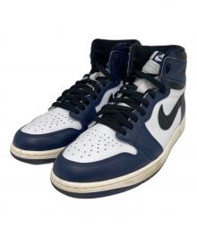 NIKE（ナイキ）の古着「AIR JORDAN 1 RETRO HIGH OG」｜ネイビー×ホワイト