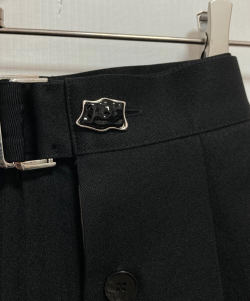 UNITED TOKYO（ユナイテッドトーキョー）UNITED TOKYO (ユナイテッドトーキョー) ディフォメーションプリーツスカート ブラック×ベージュ サイズ:M（2）の古着・服飾アイテム
