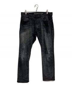 中古・古着通販】the shishikui (シシクイ) デニムパンツ ブラック