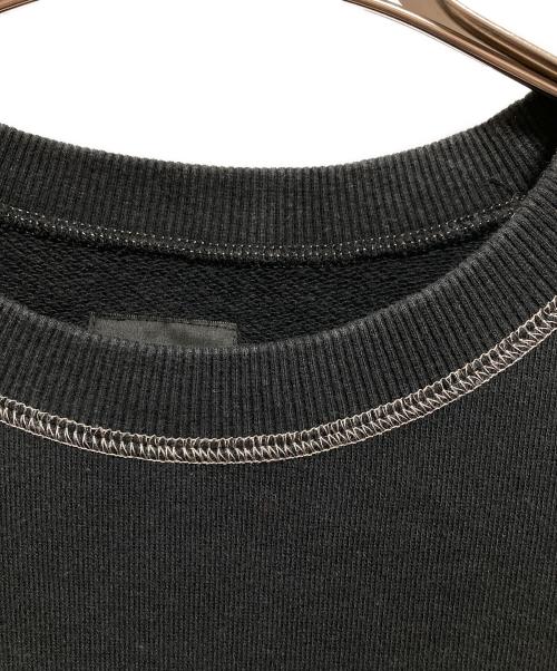 KARL HELMUT（カールヘルム）KARL HELMUT (カールヘルム) スコッチテリア刺繍トレーナー ブラック サイズ:4（L）の古着・服飾アイテム