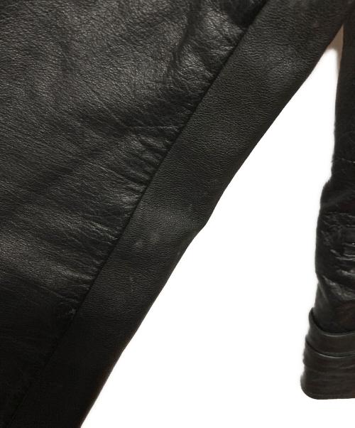 USED（ユーズド）USED (ユーズド) ダブルライダースジャケット ブラック サイズ:不明の古着・服飾アイテム