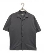 THE NORTH FACEザ ノース フェイス）の古着「S/S OPEN-COLLARED KNIT SHIRT」｜グレー