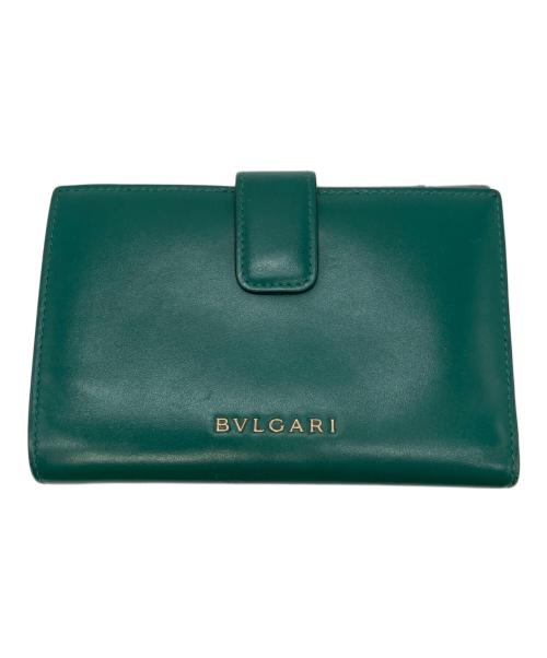 BVLGARI（ブルガリ）BVLGARI (ブルガリ) セルペンティ フォーエバーラージウォレット グリーンの古着・服飾アイテム