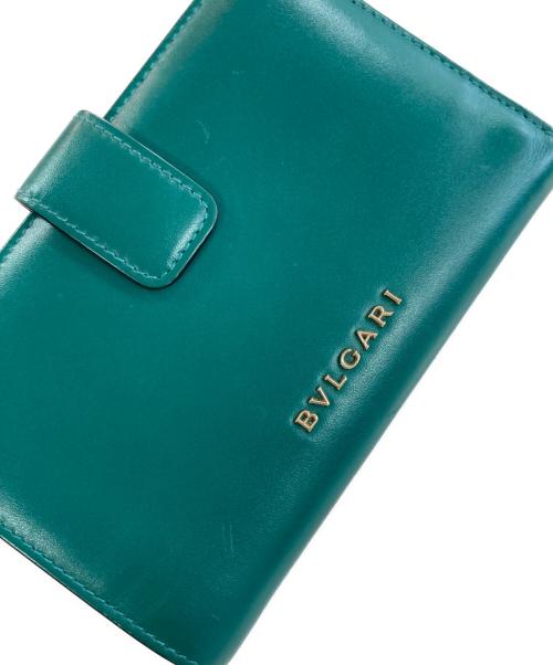 BVLGARI（ブルガリ）BVLGARI (ブルガリ) セルペンティ フォーエバーラージウォレット グリーンの古着・服飾アイテム