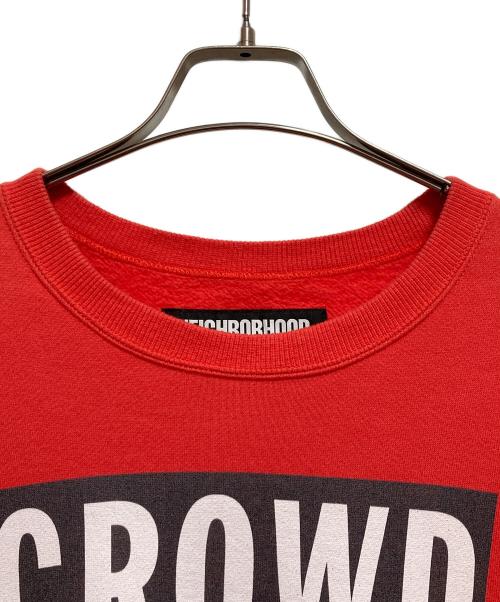 NEIGHBORHOOD（ネイバーフッド）NEIGHBORHOOD (ネイバーフッド) Cali Thornhill DeWitt (カリ ソーンヒル デウィット) CTDNH/C-CREW LS レッド サイズ:Lの古着・服飾アイテム