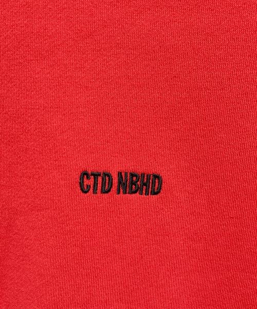 NEIGHBORHOOD（ネイバーフッド）NEIGHBORHOOD (ネイバーフッド) Cali Thornhill DeWitt (カリ ソーンヒル デウィット) CTDNH/C-CREW LS レッド サイズ:Lの古着・服飾アイテム