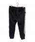 GREG LAUREN (グレッグローレン) 切替スウェットパンツ ブラック サイズ:2：15000円