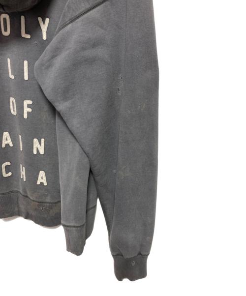 SAINT MICHAEL（セントマイケル）SAINT MICHAEL (セントマイケル) HOLY RELICS HOODIE グレー サイズ:XLの古着・服飾アイテム