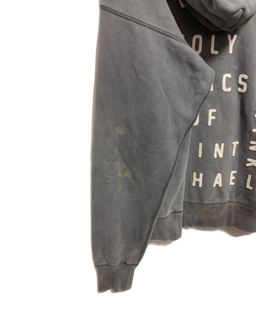 SAINT MICHAEL（セントマイケル）SAINT MICHAEL (セントマイケル) HOLY RELICS HOODIE グレー サイズ:XLの古着・服飾アイテム
