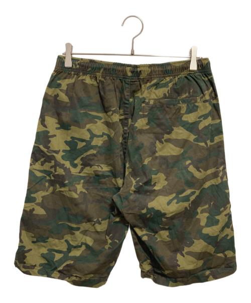 stussy（ステューシー）stussy (ステューシー) カモフラショートパンツ カーキ サイズ:Sの古着・服飾アイテム