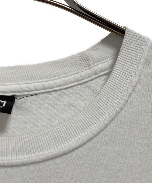 stussy（ステューシー）stussy (ステューシー) プリントTシャツ ホワイト サイズ:Lの古着・服飾アイテム