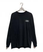 NEIGHBORHOODネイバーフッド）の古着「ロゴロングスリーブTシャツ」｜ブラック