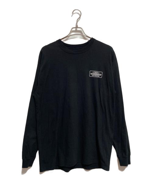 NEIGHBORHOOD（ネイバーフッド）NEIGHBORHOOD (ネイバーフッド) ロゴロングスリーブTシャツ ブラック サイズ:Lの古着・服飾アイテム