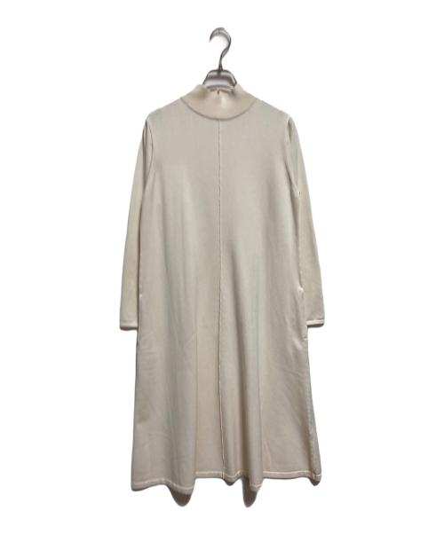 KUMIKYOKU（クミキョク）KUMIKYOKU (クミキョク) ELENA リラクシーニットワンピース アイボリー サイズ:M（2）の古着・服飾アイテム