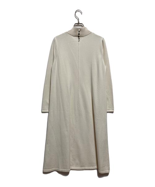 KUMIKYOKU（クミキョク）KUMIKYOKU (クミキョク) ELENA リラクシーニットワンピース アイボリー サイズ:M（2）の古着・服飾アイテム