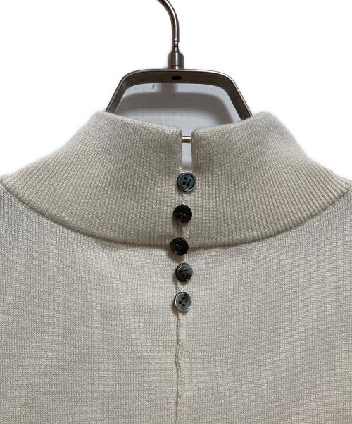 KUMIKYOKU（クミキョク）KUMIKYOKU (クミキョク) ELENA リラクシーニットワンピース アイボリー サイズ:M（2）の古着・服飾アイテム