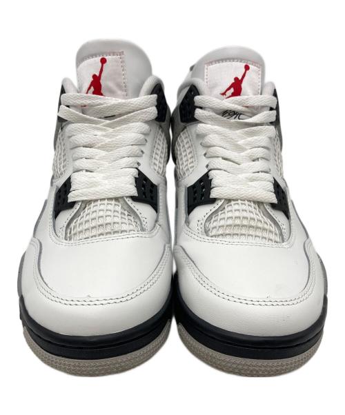 NIKE（ナイキ）NIKE (ナイキ) Air Jordan 4 Retro ホワイト サイズ:26.5の古着・服飾アイテム