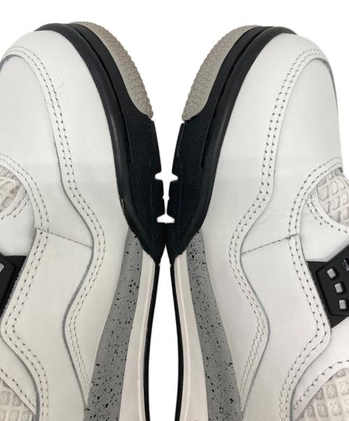 NIKE（ナイキ）NIKE (ナイキ) Air Jordan 4 Retro ホワイト サイズ:26.5の古着・服飾アイテム