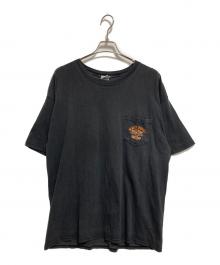 WEST COAST CHOPPERS（ウエストコーストチョッパーズ）の古着「ポケットTシャツ」｜ブラック
