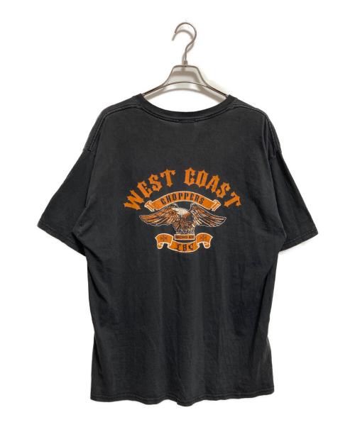 WEST COAST CHOPPERS（ウエストコーストチョッパーズ）west coast choppers (ウエストコーストチョッパーズ) ポケットTシャツ ブラック サイズ:XLの古着・服飾アイテム