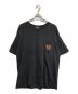 west coast choppers（ウエストコーストチョッパーズ）の古着「ポケットTシャツ」｜ブラック