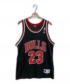 NBA×Championエヌビーエー×チャンピオン）の古着「ユニホーム」｜ブラック×レッド