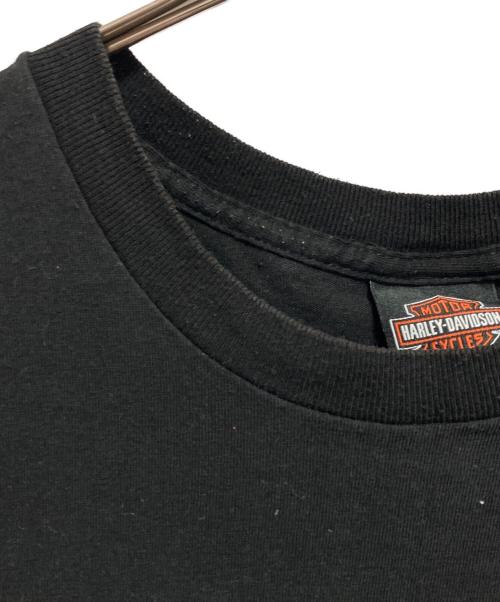 HARLEY-DAVIDSON（ハーレーダビッドソン）HARLEY-DAVIDSON (ハーレーダビッドソン) ノースリーブカットソー ブラック サイズ:XLの古着・服飾アイテム