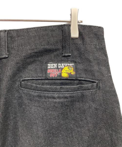 BEN DAVIS（ベンデイビス）BEN DAVIS (ベンデイビス) USA GORILLA CUT Black Denim ブラック サイズ:34の古着・服飾アイテム
