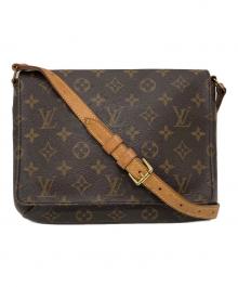 LOUIS VUITTON（ルイ ヴィトン）の古着「モノグラム ミュゼットタンゴ ショートストラップ」｜ブラウン