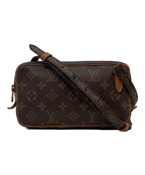 LOUIS VUITTON（ルイ ヴィトン）LOUIS VUITTON (ルイ ヴィトン) モノグラム マルリーバンドリエール ブラウンの古着・服飾アイテム