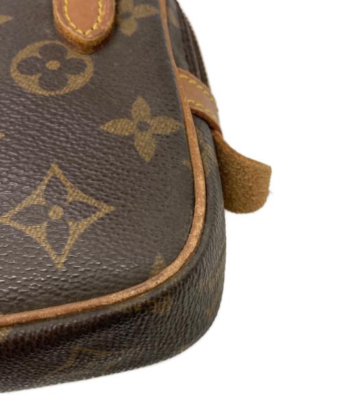 LOUIS VUITTON（ルイ ヴィトン）LOUIS VUITTON (ルイ ヴィトン) モノグラム マルリーバンドリエール ブラウンの古着・服飾アイテム