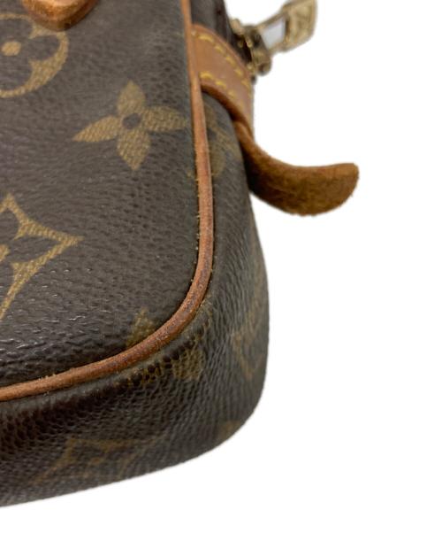 LOUIS VUITTON（ルイ ヴィトン）LOUIS VUITTON (ルイ ヴィトン) モノグラム マルリーバンドリエール ブラウンの古着・服飾アイテム
