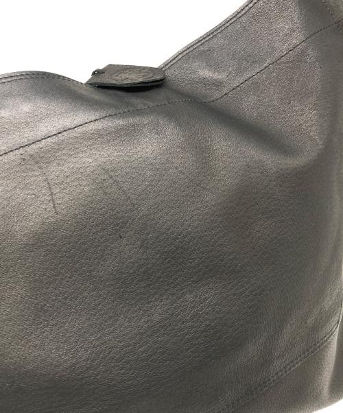 REN（レン）REN (レン) レザートートバッグ ブラックの古着・服飾アイテム