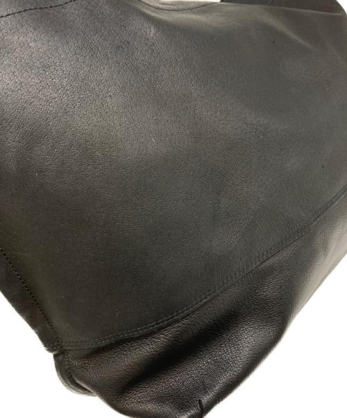 REN（レン）REN (レン) レザートートバッグ ブラックの古着・服飾アイテム