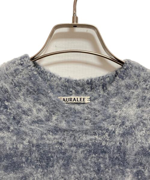 AURALEE（オーラリー）AURALEE (オーラリー) WOOL ALPACA FELT KNIT VEST ネイビーの古着・服飾アイテム