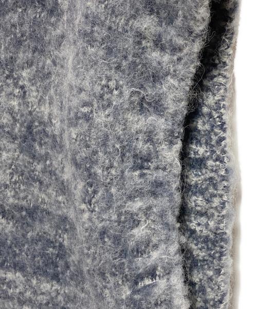 AURALEE（オーラリー）AURALEE (オーラリー) WOOL ALPACA FELT KNIT VEST ネイビーの古着・服飾アイテム