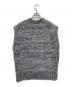AURALEE (オーラリー) WOOL ALPACA FELT KNIT VEST ネイビー：13000円