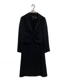 LANVIN NOIR（ランバン ノワール）の古着「セットアップスーツ」｜ブラック