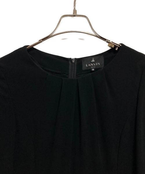 LANVIN NOIR（ランバン ノワール）LANVIN NOIR (ランバン ノワール) セットアップスーツ ブラック サイズ:36の古着・服飾アイテム