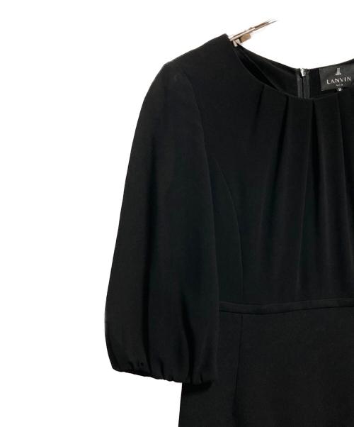 LANVIN NOIR（ランバン ノワール）LANVIN NOIR (ランバン ノワール) セットアップスーツ ブラック サイズ:36の古着・服飾アイテム