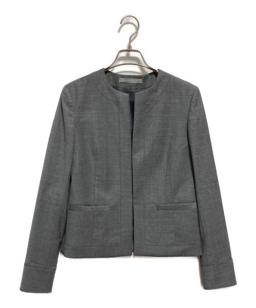 theory luxe（セオリーリュクス）theory luxe (セオリーリュクス) 3ピースセットアップスーツ グレー サイズ:ジャケット38ワンピース36スカート36の古着・服飾アイテム